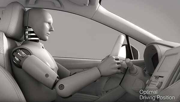 Optymalna pozycja kierowcy